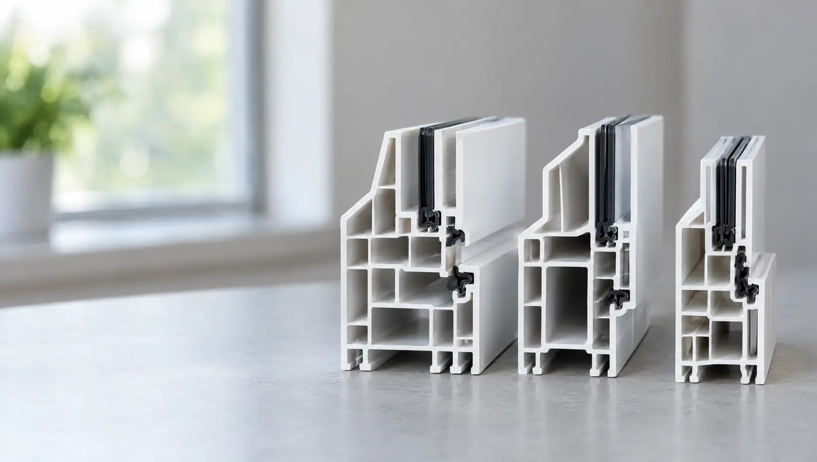 İnşaat: TPE ve PVC contalı pencere profilleri